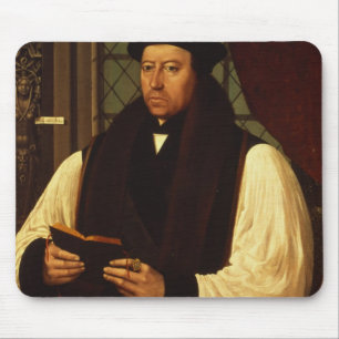 Portrait of Thomas Cranmer 1546 Mouse Pad