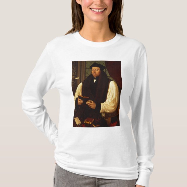Portrait of Thomas Cranmer  1546 T-Shirt (Front)