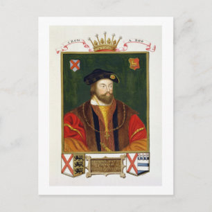 Portrait of Thomas Fitzgerald (1513-37) Lord Offal Postcard