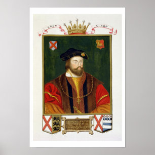 Portrait of Thomas Fitzgerald (1513-37) Lord Offal Poster