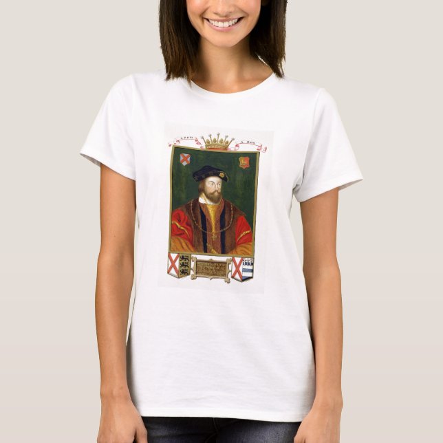 Portrait of Thomas Fitzgerald (1513-37) Lord Offal T-Shirt (Front)