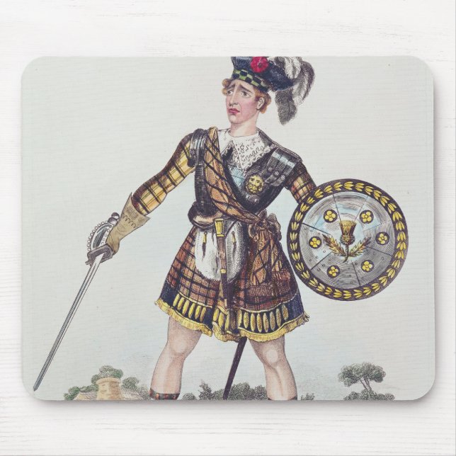 Portrait of Thomas James Serle Mouse Pad (Front)