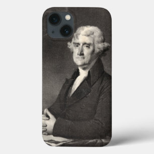 Portrait of Thomas Jefferson iPhone 13 Case