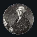 Portrait of Thomas Jefferson Dartboard<br><div class="desc">Portrait of Thomas Jefferson</div>