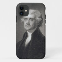 Portrait of Thomas Jefferson, engraved by Henry Br