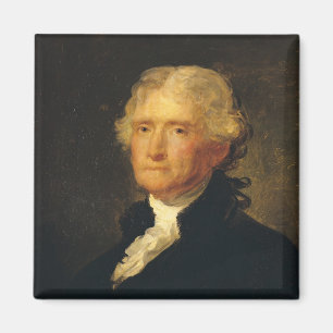 Portrait of Thomas Jefferson Magnet