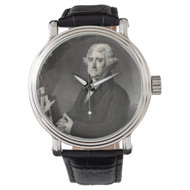 Portrait of Thomas Jefferson Watch (Front)