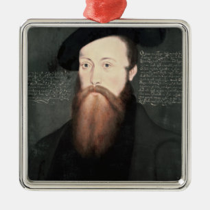 Portrait of Thomas Seymour Baron Seymour Metal Tree Decoration