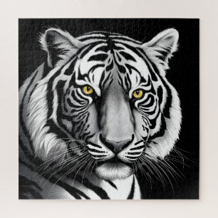 Portrait of tiger jigsaw puzzle