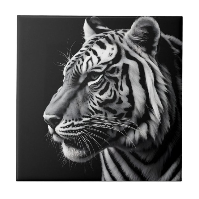 Portrait of tiger tile (Front)
