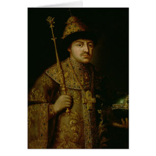 Portrait of Tsar Fyodor III Alexeevich