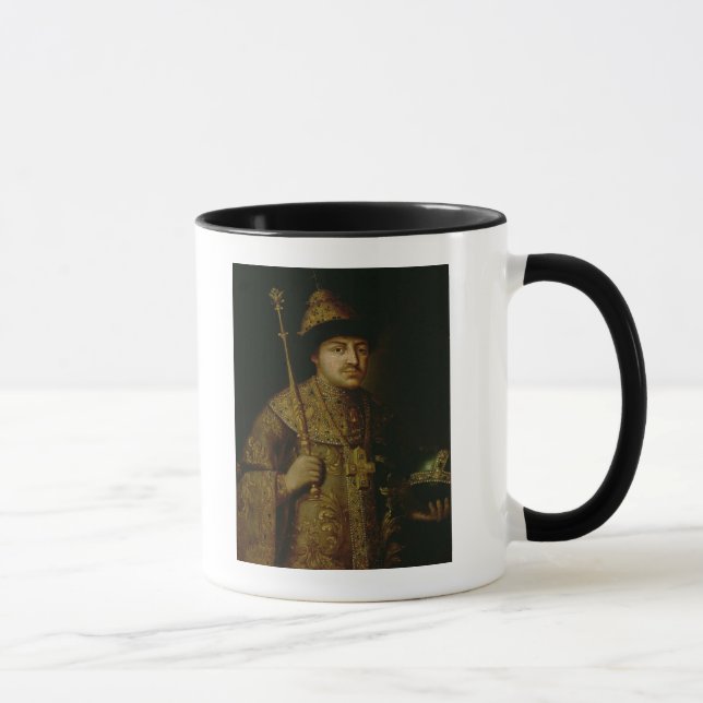 Portrait of Tsar Fyodor III Alexeevich Mug (Right)