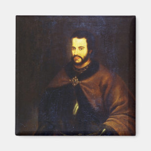 Portrait of Tsar Ivan the V Alexeyevich Magnet