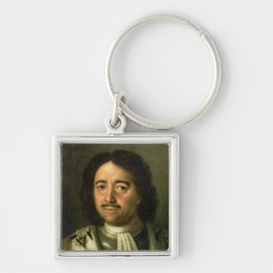 Portrait of Tsar Peter I the Great  1772 Key Ring
