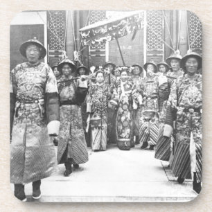 Portrait of Tz'U-Hsi (1835-1908) Empress Dowager o Coaster