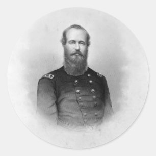 Portrait of Ulysses S. Grant stickers