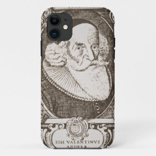 Portrait of Valentine Andreae (1568-1643), copy of Case-Mate iPhone Case