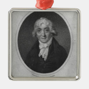 Portrait of Venanzio Rauzzini Metal Tree Decoration