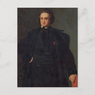 Portrait of Victor Hugo , c.1833 Postcard