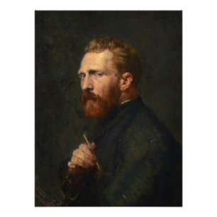 Portrait of Vincent van Gogh by John Peter Russell Photo Print
