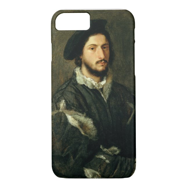 Portrait of Vincenzo Mosti (oil on canvas) Case-Mate iPhone Case (Back)