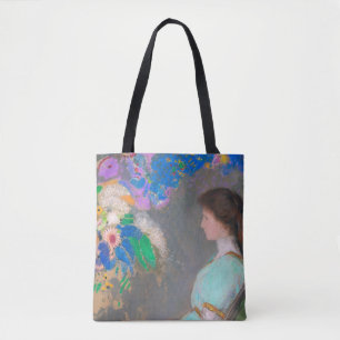 Portrait of Violette Heymann, Redon Tote Bag