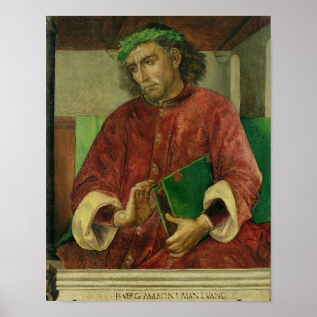 Portrait of Virgil , c.1475 Poster (Front)
