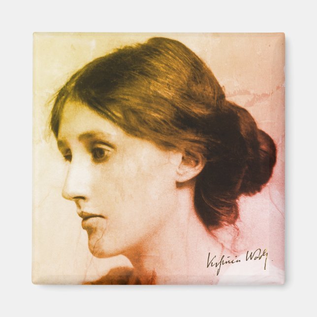 Portrait of Virginia Woolf (1902) Magnet (Front)