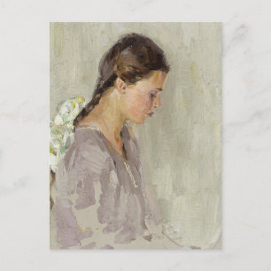 Portrait of Vivian   William Herbert Dunton Postcard