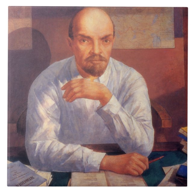 Portrait of Vladimir Lenin Tile (Front)