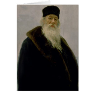 Portrait of Vladimir Vasil'evich Stasov  1900