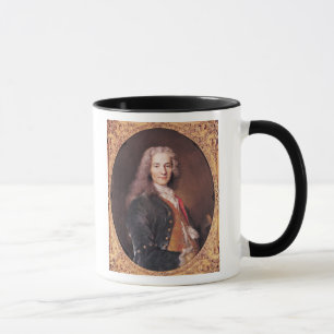 Portrait of Voltaire aged 23, 1728 Mug