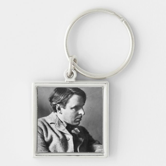 Portrait of W.B. Yeats Key Ring (Front)