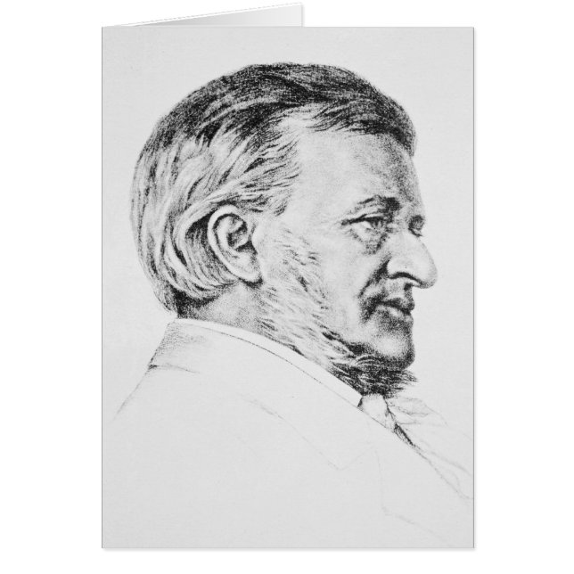 Portrait of Wagner, 19th century (Front)
