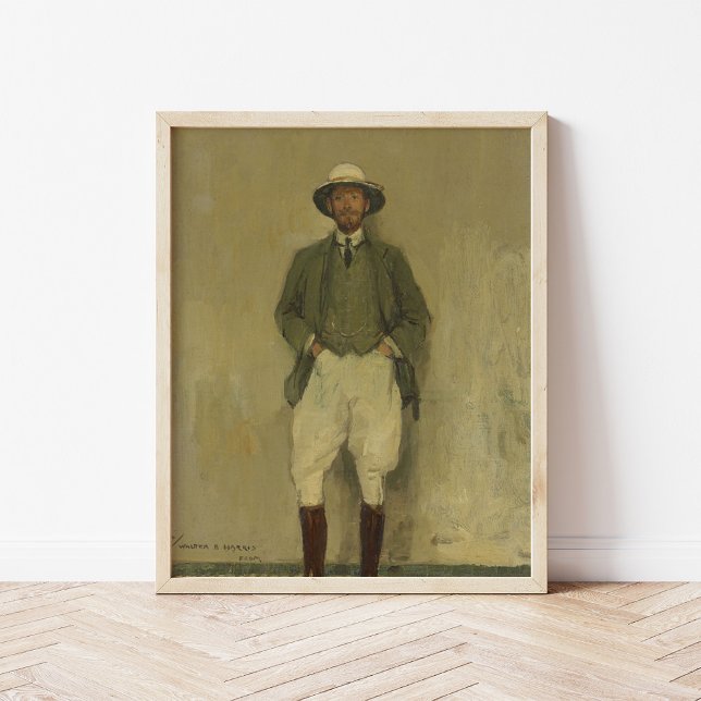 Portrait of Walter B. Harris | Sir John Lavery Poster (Creator Uploaded)