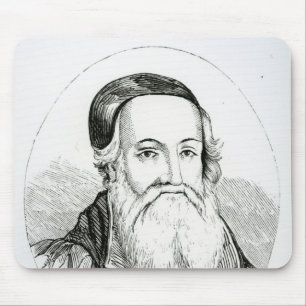 Portrait of William Grindal Mouse Pad