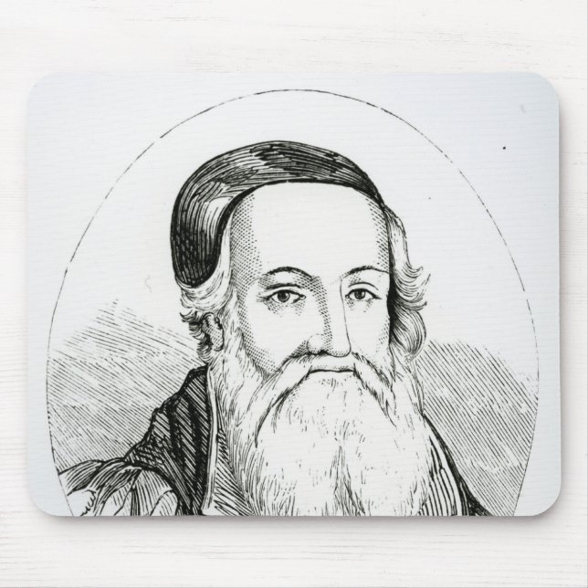 Portrait of William Grindal Mouse Pad (Front)