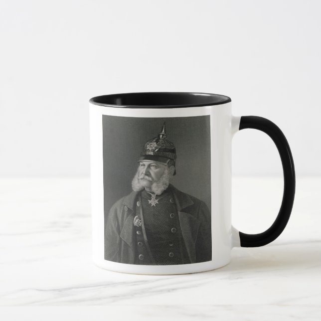 Portrait of William I  King of Prussia Mug (Right)