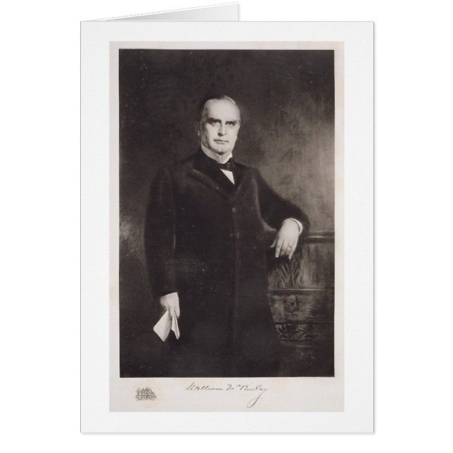 Portrait of William McKinley (litho) (Front)