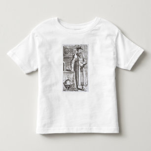 Portrait of William Postel (1510-81), from his 'De Toddler T-Shirt