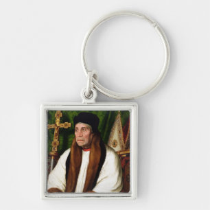 Portrait of William Warham Key Ring