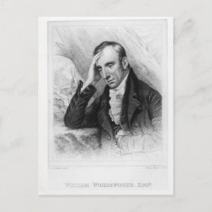 Portrait of William Wordsworth Postcard