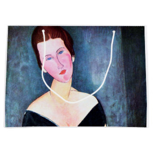 Portrait of Woman, Modigliani Large Gift Bag