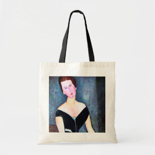 Portrait of Woman, Modigliani Tote Bag