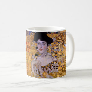 Portrait of Woman painting by Gustav Klimt Coffee Mug