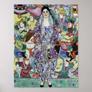 Portrait of Woman painting by Gustav Klimt  Poster