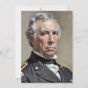 Portrait of Zachary Taylor Holiday Card