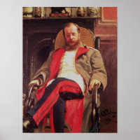 Portrait of Zesar Kjui , 1890