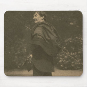 Portrait photograph of James Abbott McNeill Whistl Mouse Pad