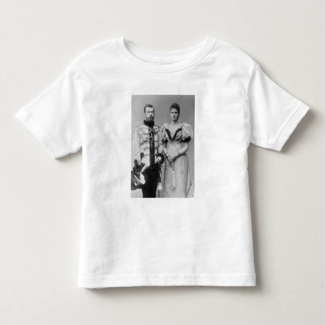 Portrait photograph of Tsar Nicholas II (1868-1918 Toddler T-Shirt (Front)